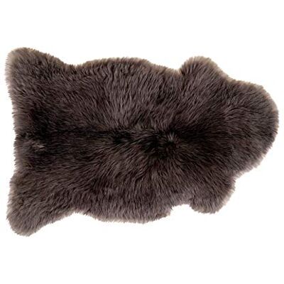 Kaiser Pelliccia decorativa in vera pelle di pecora, lunghezza 110 cm, colore: Grigio Kaiser Pelliccia decorativa in vera pelle di pecora, lunghezza 110 cm, colore: Grigio