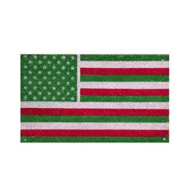 Gift Company Zerbino Us Flag/Italia, Cocco/PVC, Colorato, 75x1.5x45 cm Gift Company Zerbino Us Flag/Italia, Cocco/PVC, Colorato, 75x1.5x45 cm