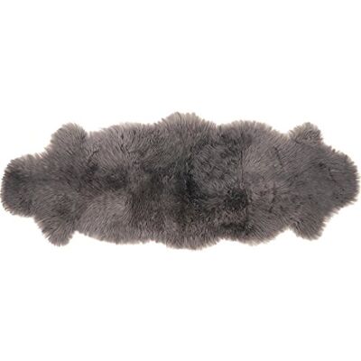 Kaiser Pelliccia decorativa double, ca. 185 x 65 cm, colore: grigio early Kaiser Pelliccia decorativa double, ca. 185 x 65 cm, colore: grigio early
