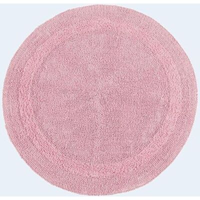 HOMESCAPES Tappeto da bagno rotondo di lusso 1600 g/m², extra morbido, 100% cotone, reversibile, antiscivolo, lavabile, super assorbente, ad asciugatura rapida, tappeto rotondo per HOMESCAPES Tappeto da bagno rotondo di lusso 1600 g/m², extra morbido, 100% cotone, reversibile, antiscivolo, lavabile, super assorbente, ad asciugatura rapida, tappeto rotondo per