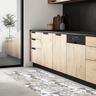 CREARREDA Tappeto Cucina Mordibo Antiscivolo Lavabile Antimacchia, Passatoia Cucina Assorbente Made in Italy, Runner Cucina Tappetino Multiuso in Gomma Porosa Ideale per Ingresso, Bagno e Doccia CREARREDA Tappeto Cucina Mordibo Antiscivolo Lavabile Antimacchia, Passatoia Cucina Assorbente Made in Italy, Runner Cucina Tappetino Multiuso in Gomma Porosa Ideale per Ingresso, Bagno e Doccia