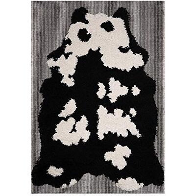 Zala Living Tappeto da gioco per bambini Panda Shadow nero crema grigio, 120 x 170 cm (100% polipropilene Öko-Tex Standard 100, certificato per riscaldamento a pavimento, struttura ad alta profondità Zala Living Tappeto da gioco per bambini Panda Shadow nero crema grigio, 120 x 170 cm (100% polipropilene Öko-Tex Standard 100, certificato per riscaldamento a pavimento, struttura ad alta profondità