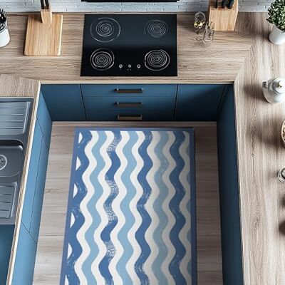 CREARREDA Tappeto Cucina Mordibo Antiscivolo Lavabile Antimacchia, Passatoia Cucina Assorbente Made in Italy, Runner Cucina Tappetino Multiuso in Gomma Porosa Ideale per Ingresso, Bagno e Doccia CREARREDA Tappeto Cucina Mordibo Antiscivolo Lavabile Antimacchia, Passatoia Cucina Assorbente Made in Italy, Runner Cucina Tappetino Multiuso in Gomma Porosa Ideale per Ingresso, Bagno e Doccia