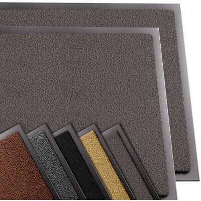 VOUNOT ® 2 Pezzi Zerbino Ingresso Casa da Esterno, Tappeto Entrata Interno, Resistente Sporco, Antiscivolo e Essorbente, 60x90 cm, Antracite VOUNOT ® 2 Pezzi Zerbino Ingresso Casa da Esterno, Tappeto Entrata Interno, Resistente Sporco, Antiscivolo e Essorbente, 60x90 cm, Antracite