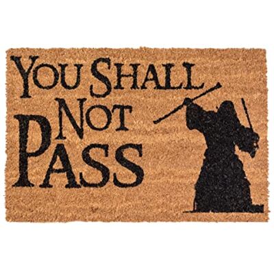 SD TOYS Lord of the Rings Doormat You Shall Not Pass 60 x 40 cm Tappeti SD TOYS Lord of the Rings Doormat You Shall Not Pass 60 x 40 cm Tappeti