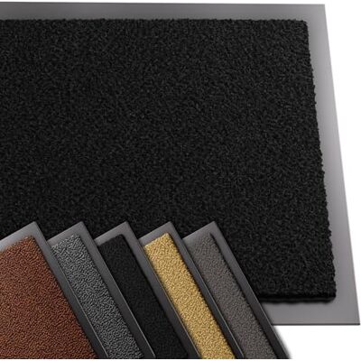 VOUNOT ® Zerbino Ingresso Casa da Esterno, Tappeto Entrata Interno, Resistente Sporco, Antiscivolo e Essorbente, 40x60 cm, Nero VOUNOT ® Zerbino Ingresso Casa da Esterno, Tappeto Entrata Interno, Resistente Sporco, Antiscivolo e Essorbente, 40x60 cm, Nero