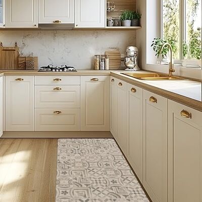 CREARREDA Tappeto Cucina Mordibo Antiscivolo Lavabile Antimacchia, Passatoia Cucina Assorbente Made in Italy, Runner Cucina Tappetino Multiuso in Gomma Porosa Ideale per Ingresso, Bagno e Doccia CREARREDA Tappeto Cucina Mordibo Antiscivolo Lavabile Antimacchia, Passatoia Cucina Assorbente Made in Italy, Runner Cucina Tappetino Multiuso in Gomma Porosa Ideale per Ingresso, Bagno e Doccia
