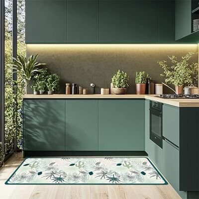CREARREDA Tappeto Cucina Mordibo Antiscivolo Lavabile Antimacchia, Passatoia Cucina Assorbente Made in Italy, Runner Cucina Tappetino Multiuso in Gomma Porosa Ideale per Ingresso, Bagno e Doccia CREARREDA Tappeto Cucina Mordibo Antiscivolo Lavabile Antimacchia, Passatoia Cucina Assorbente Made in Italy, Runner Cucina Tappetino Multiuso in Gomma Porosa Ideale per Ingresso, Bagno e Doccia