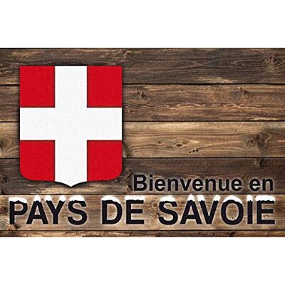 ID MAT ID Opaco Paese di Savoia Boston Region, Fibre Sintetiche, Marrone Rosso Bianco, 40 x 60 x 0,5 cm ID MAT ID Opaco Paese di Savoia Boston Region, Fibre Sintetiche, Marrone Rosso Bianco, 40 x 60 x 0,5 cm