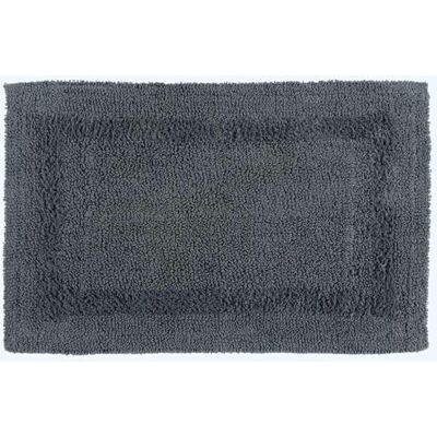 HOMESCAPES Tappetino da bagno di lusso, 1600 g/m², extra morbido, 100% cotone, reversibile, antiscivolo, lavabile, super assorbente, ad asciugatura rapida, colore: grigio, 50 x 80 cm HOMESCAPES Tappetino da bagno di lusso, 1600 g/m², extra morbido, 100% cotone, reversibile, antiscivolo, lavabile, super assorbente, ad asciugatura rapida, colore: grigio, 50 x 80 cm