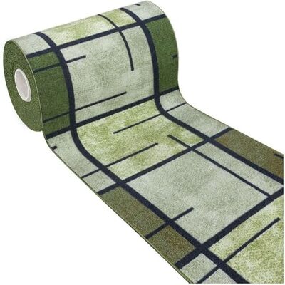 Emmevi Tappeto Cucina Bordato Antiscivolo Moderno Passatoia Colori Accesi Marmorizzato 50x115 Cm Verde Emmevi Tappeto Cucina Bordato Antiscivolo Moderno Passatoia Colori Accesi Marmorizzato 50x115 Cm Verde