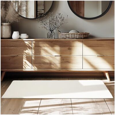 tectake ® Tappeto Salotto, Tappeto Pelo Corto, Tappeto Salotto Design Elegante, Tappeto Lavabile in Lavatrice, Ideale per Sala da Pranzo, Camera da Letto e Studio Crema, 80 x 150 cm tectake ® Tappeto Salotto, Tappeto Pelo Corto, Tappeto Salotto Design Elegante, Tappeto Lavabile in Lavatrice, Ideale per Sala da Pranzo, Camera da Letto e Studio Crema, 80 x 150 cm