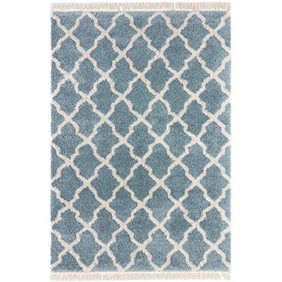Mint Rugs Pearl Tappeto, Polipropilene, Blau Creme, 80 x 150 cm Mint Rugs Pearl Tappeto, Polipropilene, Blau Creme, 80 x 150 cm