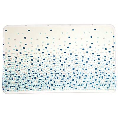 MSV Tappetino da Bagno in Microfibra 45x75 cm Brest Blu MSV Tappetino da Bagno in Microfibra 45x75 cm Brest Blu