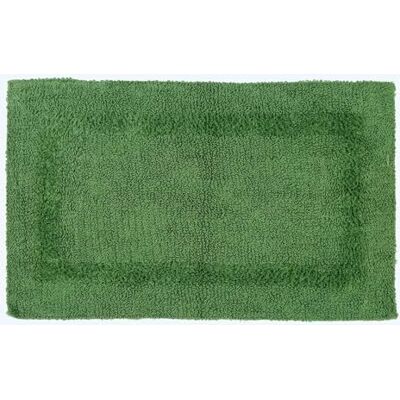HOMESCAPES Tappetino da Bagno, Lusso 1600gsm Extra Morbido 100% Cotone, Tappetini da Bagno Reversibili Antiscivolo, Lavabili, Super Assorbenti, Asciugatura Rapida, Tappeto da Bagno Verde Felce, 50 x HOMESCAPES Tappetino da Bagno, Lusso 1600gsm Extra Morbido 100% Cotone, Tappetini da Bagno Reversibili Antiscivolo, Lavabili, Super Assorbenti, Asciugatura Rapida, Tappeto da Bagno Verde Felce, 50 x