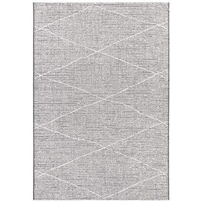 ELLE Decor Blois Tappeto per interni ed esterni, 115 x 170 cm, colore: Panna/Antracite ELLE Decor Blois Tappeto per interni ed esterni, 115 x 170 cm, colore: Panna/Antracite