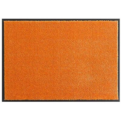 Hanse Home Soft & Clean Zerbino per Interni ed Esterni, 75 x 120 cm, Lavabile e Resistente alle intemperie, Antiscivolo per Ingresso e Esterni, Arancione Hanse Home Soft & Clean Zerbino per Interni ed Esterni, 75 x 120 cm, Lavabile e Resistente alle intemperie, Antiscivolo per Ingresso e Esterni, Arancione