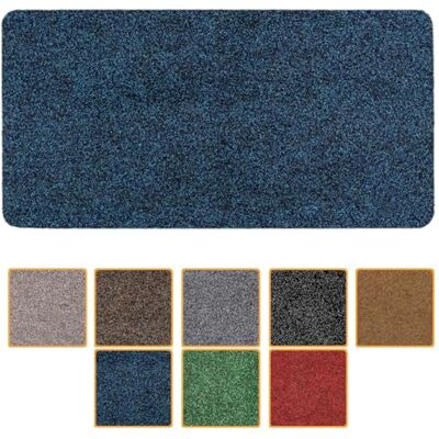 ANRO Zerbino antisporco antiscivolo Poet Blu 80 x 40 cm Materiale: polipropilene, retro in gomma antiscivolo, 5 mm, lavabile, per interni ed esterni ANRO Zerbino antisporco antiscivolo Poet Blu 80 x 40 cm Materiale: polipropilene, retro in gomma antiscivolo, 5 mm, lavabile, per interni ed esterni