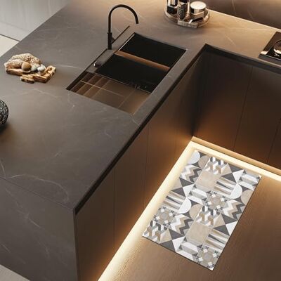 CREARREDA Tappeto Cucina Mordibo Antiscivolo Lavabile Antimacchia, Passatoia Cucina Assorbente Made in Italy, Runner Cucina Tappetino Multiuso in Gomma Porosa Ideale per Ingresso, Bagno e Doccia CREARREDA Tappeto Cucina Mordibo Antiscivolo Lavabile Antimacchia, Passatoia Cucina Assorbente Made in Italy, Runner Cucina Tappetino Multiuso in Gomma Porosa Ideale per Ingresso, Bagno e Doccia