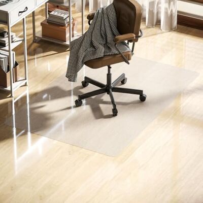 HOMCOM Tappetino Salvapavimento in Plastica, 100x150 cm Trasparente Tappeto per Sedia da Ufficio, Tappeto per Scrivania HOMCOM Tappetino Salvapavimento in Plastica, 100x150 cm Trasparente Tappeto per Sedia da Ufficio, Tappeto per Scrivania