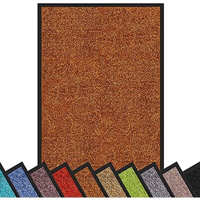 casa pura Tappetino per Ingresso da interno Rhine tappetino antiscivolo e antipolvere, zerbino d'ingresso per interni, zerbino lavabile e ultra assorbente Marrone Sudan 200 x 200 cm casa pura Tappetino per Ingresso da interno Rhine tappetino antiscivolo e antipolvere, zerbino d'ingresso per interni, zerbino lavabile e ultra assorbente Marrone Sudan 200 x 200 cm