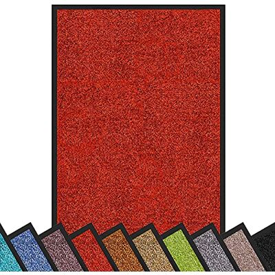 casa pura Tappetino per Ingresso da interno Rhine tappetino antiscivolo e antipolvere, zerbino d'ingresso per interni, zerbino lavabile e ultra assorbente Rosso Cocomero 200 x 200 cm casa pura Tappetino per Ingresso da interno Rhine tappetino antiscivolo e antipolvere, zerbino d'ingresso per interni, zerbino lavabile e ultra assorbente Rosso Cocomero 200 x 200 cm