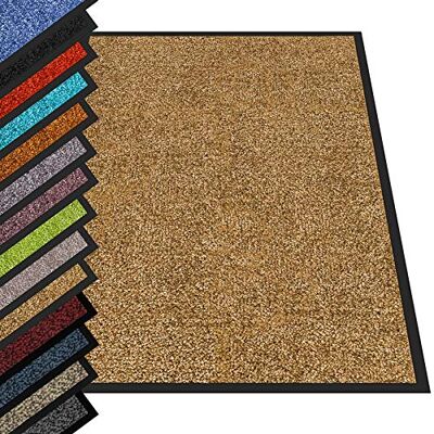 casa pura Tappetino per Ingresso da interno Rhine tappetino antiscivolo e antipolvere, zerbino d'ingresso per interni, zerbino lavabile e ultra assorbente Beige 200 x 400 cm casa pura Tappetino per Ingresso da interno Rhine tappetino antiscivolo e antipolvere, zerbino d'ingresso per interni, zerbino lavabile e ultra assorbente Beige 200 x 400 cm
