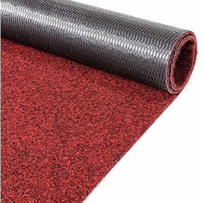ANRO Zerbino antisporco al metro interni Poet Rosso 160 x 100 cm Materiale: polipropilene, retro in gomma antiscivolo, 5 mm, lavabile, per interni ed esterni ANRO Zerbino antisporco al metro interni Poet Rosso 160 x 100 cm Materiale: polipropilene, retro in gomma antiscivolo, 5 mm, lavabile, per interni ed esterni