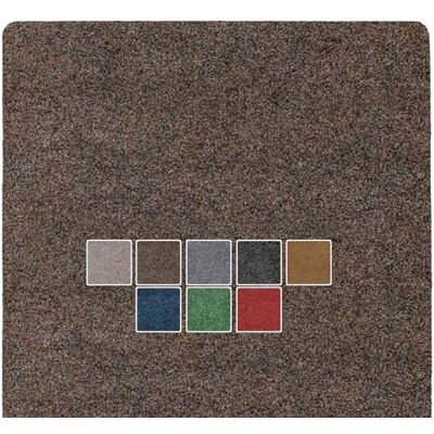 ANRO Zerbino antisporco corridoio Poet Marrone 120 x 80 cm Materiale: polipropilene, retro in gomma antiscivolo, 5 mm, lavabile, per interni ed esterni ANRO Zerbino antisporco corridoio Poet Marrone 120 x 80 cm Materiale: polipropilene, retro in gomma antiscivolo, 5 mm, lavabile, per interni ed esterni