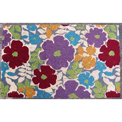 Gift Company Zerbino Fiori Fiori, Cocco/PVC, Colorato, 75x1.5x26 cm Gift Company Zerbino Fiori Fiori, Cocco/PVC, Colorato, 75x1.5x26 cm