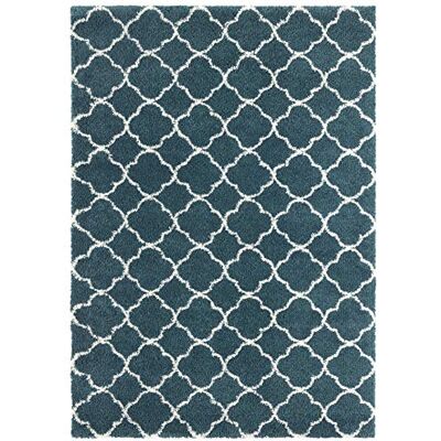 Mint Rugs Tappeto a pelo lungo, morbido, motivo geometrico (160 x 230 cm, 100% polipropilene, adatto al riscaldamento a pavimento, robusto), colore: Verde bosco Mint Rugs Tappeto a pelo lungo, morbido, motivo geometrico (160 x 230 cm, 100% polipropilene, adatto al riscaldamento a pavimento, robusto), colore: Verde bosco