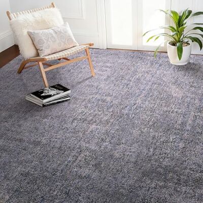 VEVOR Tappeto Morbido per Interni in Peluche Area Grande, Tappeto Morbido 2,74 x 3,66 m, Tappetino con Pelo Lungo per Zone ad Alto Traffico, Studio, Soggiorno, Salotto, Antiscivolo, Blu Grigio VEVOR Tappeto Morbido per Interni in Peluche Area Grande, Tappeto Morbido 2,74 x 3,66 m, Tappetino con Pelo Lungo per Zone ad Alto Traffico, Studio, Soggiorno, Salotto, Antiscivolo, Blu Grigio