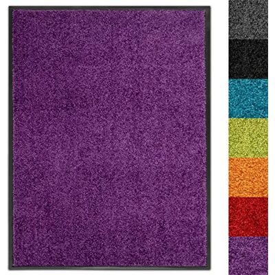 Floordirekt Use&Wash Zerbino per porta, per corridoio, ingresso, ingresso, antiscivolo e lavabile (120 x 300 cm, viola 28) Floordirekt Use&Wash Zerbino per porta, per corridoio, ingresso, ingresso, antiscivolo e lavabile (120 x 300 cm, viola 28)