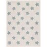 Lorena Canals Tappeto Cotone Stelle Blu 120x160 cm