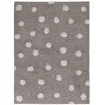 Lorena Canals Topos Grey Washable Rug, Grigio