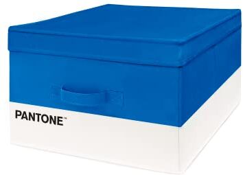 SWEET HOME PANTONE™ Organizer Armadio Salvaspazio, Scatola Porta Oggetti e Abiti con Tasca Profumatore Armadio, Contenitore Giochi Bambini e Vestiti Pieghevole, Scatole per Armadio Portaoggetti 40x50x25 cm