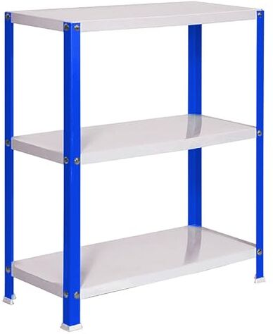 SimonRack SI1377 Kit scaffale, blu e bianco, 900 x 1000 x 300 mm