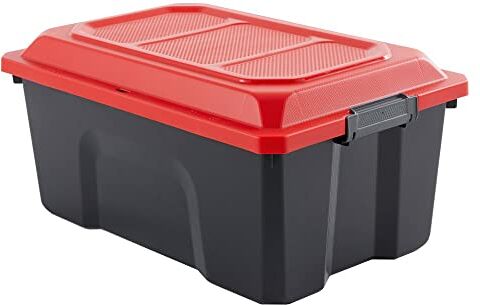 Sundis 4546001.0 Locker Baule, Nero/Rosso, 58 x 38.5 x 27.5 cm