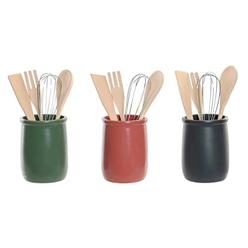 DKD Home Decor Set di utensili da cucina, standard