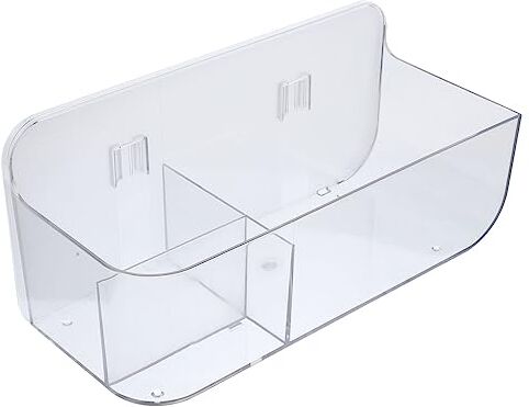 FRCOLOR Scatola di immagazzinaggio a parete Mensola da letto Mensola da doccia in plastica Rimozione da parete Letto Stoccaggio Cosmetici Organizzatore Comodino Telefono Cucina Cucina