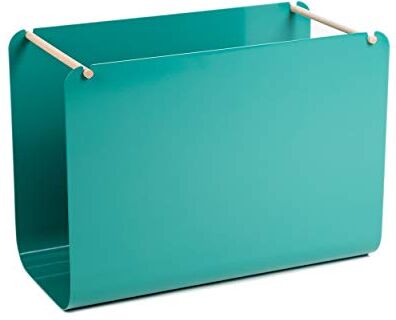 U Brands Organizer da appendere in metallo, accessorio da scrivania, collezione Arc, verde ()