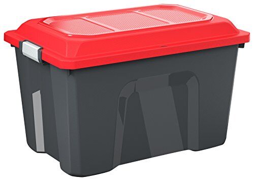 Sundis 4552001.0 Locker Baule, Nero/Rosso, 58 x 38.5 x 36.5 cm