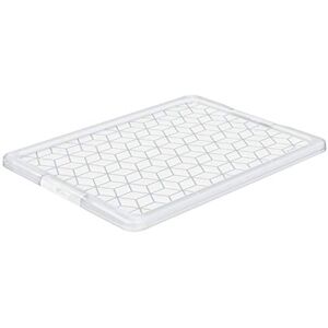 Rotho Evo Easy Copertina, Plastica (PP) senza BPA, Trasparente, 79.1 x 59.3 x 2.8 cm Rotho Evo Easy Copertina, Plastica (PP) senza BPA, Trasparente, 79.1 x 59.3 x 2.8 cm