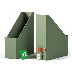 Leitz Puro, Set di 2 Resistenti Portariviste A4, Compatibili con mobili a cubo e Ripiani Portaoggetti, Capacità 900 Fogli (80 g/m²), Organizer per Ufficio e Casa, 10 x 26 x 31 cm, Verde Malva Leitz Puro, Set di 2 Resistenti Portariviste A4, Compatibili con mobili a cubo e Ripiani Portaoggetti, Capacità 900 Fogli (80 g/m²), Organizer per Ufficio e Casa, 10 x 26 x 31 cm, Verde Malva