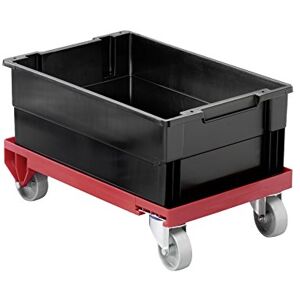 Durable Resistente 180 Carrello portaoggetti, 1 pezzo, rosso Durable Resistente 180 Carrello portaoggetti, 1 pezzo, rosso