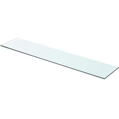 vidaXL Mensola in Vetro Trasparente 70x15 cm vidaXL Mensola in Vetro Trasparente 70x15 cm