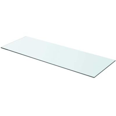 vidaXL Mensola in Vetro Trasparente 70x25 cm vidaXL Mensola in Vetro Trasparente 70x25 cm