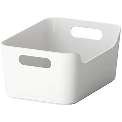 Ikea VARIERA 301.550.19 Contenitore per casa, 24 x 17 cm, colore: Bianco Ikea VARIERA 301.550.19 Contenitore per casa, 24 x 17 cm, colore: Bianco