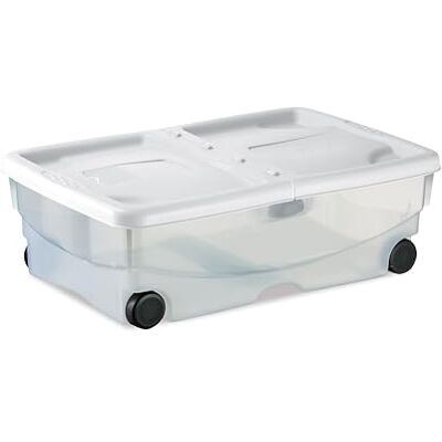 Stefanplast Storage box Mario,60x40x18h cm,bianco Stefanplast Storage box Mario,60x40x18h cm,bianco