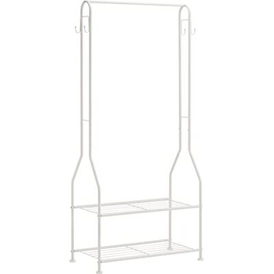 Armadio Amazon - GAR-052WH - Bianco, 2 mensole, 68 x 36 x 150 cm Armadio Amazon - GAR-052WH - Bianco, 2 mensole, 68 x 36 x 150 cm